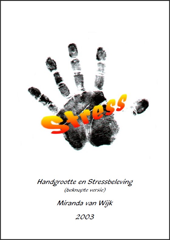 Handgrootte & Stressbeleving!