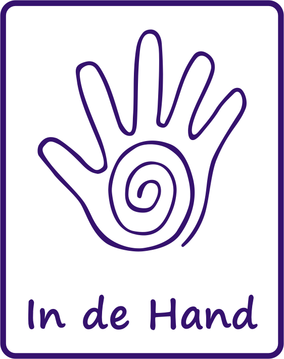 In de Hand - logo